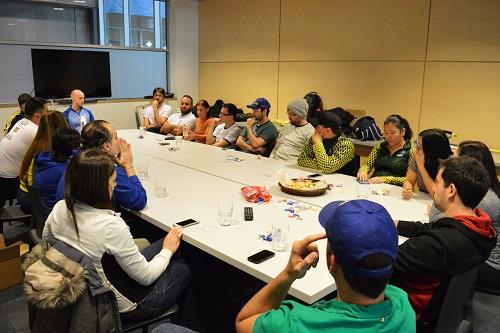 Atletas participaram de reunião neste domingo para fechar últimos detalhes da competição / Foto: Divulgação/CBDG